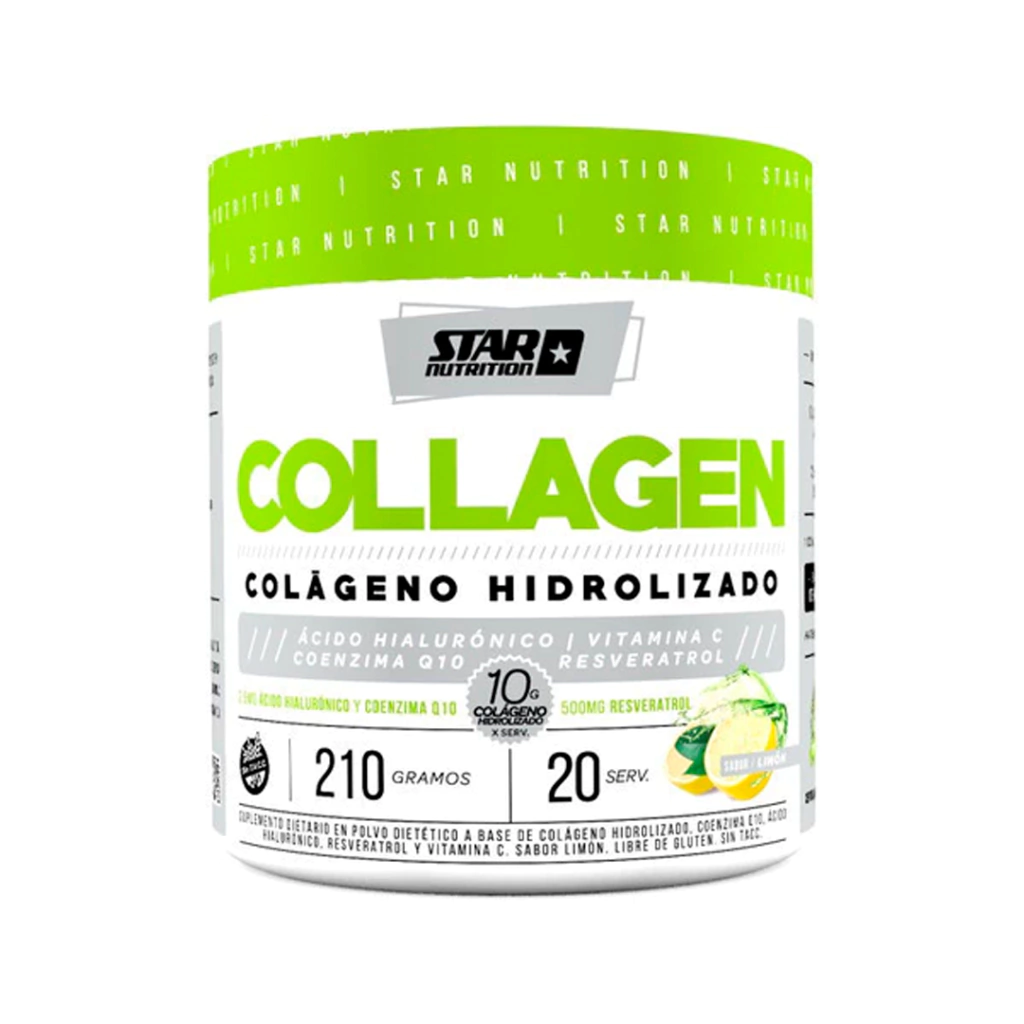 Colágeno Hydrolizado 210 Gr. Limón Star Nutrition Colágeno Hydrolizado 210 Gr. Limón Star Nutrition