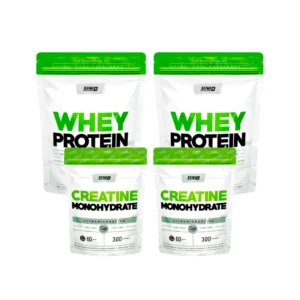 combo whey x2 creatina doypack x2